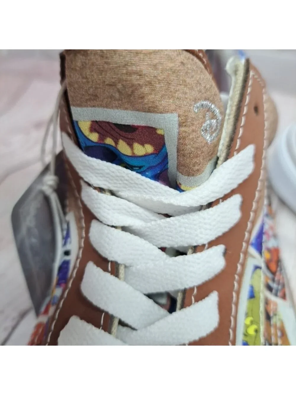 Vans X Disney Old Skool Shoes 100 Scrapbook Multi Sneaker Mens‎ 12, New
